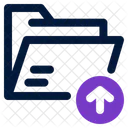 Upload Computer Document Icon