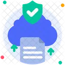 Upload File Cloud Symbol