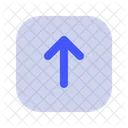 Arrow Up Cloud Symbol