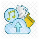 Upload Digital Technology Icon