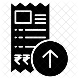 Upload Invoice  Icon