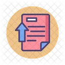 Upload Literature Upload File Document Icon