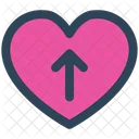 Like Love Heart Icon