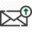 Hochladen Per E Mail Senden Anhangen Symbol