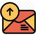 Upload Uploading Mail Icon