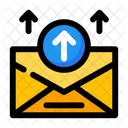 Send File Letter Icon