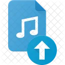 Upload Audio Sound Icon