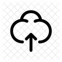 Upload Nuvem Interface De Usuario Ícone
