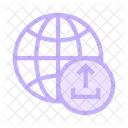 Upload-Netzwerk  Symbol