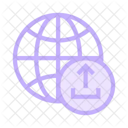 Upload-Netzwerk  Symbol