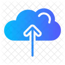 Fazer Upload De Nuvem Interface Do Usuario Computacao Em Nuvem Ícone