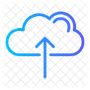 Fazer Upload De Nuvem Interface Do Usuario Computacao Em Nuvem Ícone