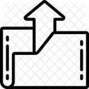 Upload Ordner Symbol