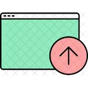 Fazer Upload De Pagina Da Web Pagina SEO Ícone