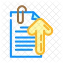 Paperclip Attached File Symbol