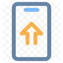 Upload Movel Upload On Line Upload De Arquivo Icon