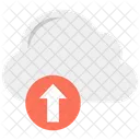 Upload Em Nuvem Upload Transmissao De Dados Em Nuvem Ícone