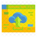 Upload para nuvem  Ícone