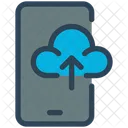 Upload para nuvem móvel  Icon