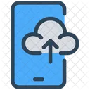 Upload para nuvem móvel  Icon