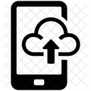 Upload para nuvem móvel  Icon