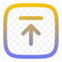 Quadrat Hochladen Symbol