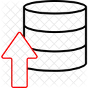 Upload Server Database Storage Icon