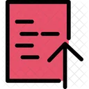 Uploading Sheet Interface Upload Icon