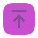 Upload Square Icon