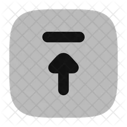 Upload Square  Icon