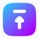 Upload Square Icon