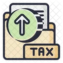 Upload Tax Folder  Icon