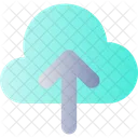 Upload Technology Cloud Icon