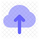 Upload Cloud Online Data Storage Icon