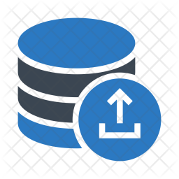 Upload to database Icon - Download in Flat Style
