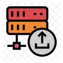 Server Storage Upload Icon