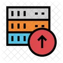 Server Upload Storage Icon