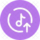 Upload Track Music Sound Icon