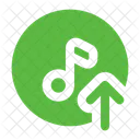 Upload Track Music Sound Icon