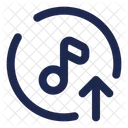 Upload Track Music Sound Icon