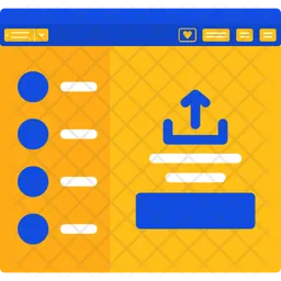 Upload transfer  Icon