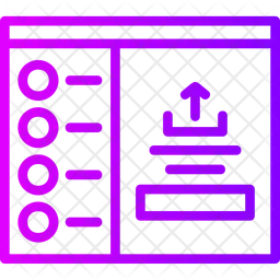 Upload transfer  Icon