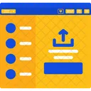 Fazer Upload Transferir Enviar Adicionar Arquivos Ícone