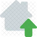 Upload Up House  Icon