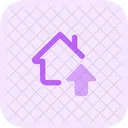 Upload Up House  Icon