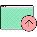 Upload webpage  Icon