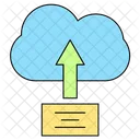 Uploading Cloud Computing Icon