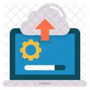 Uploading Process  Icon