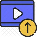 Uploading Video  Icon