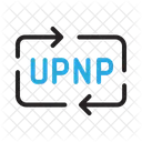 Upnp-Freigabe  Symbol